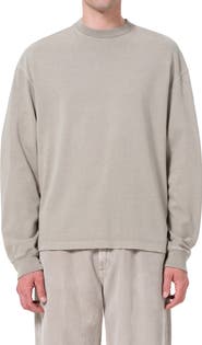 AGOLDE Asha Long Sleeve Cotton T-Shirt