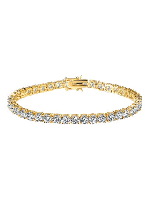 Tennis Bracelet with 1/8 CT  Cubic Zirconia