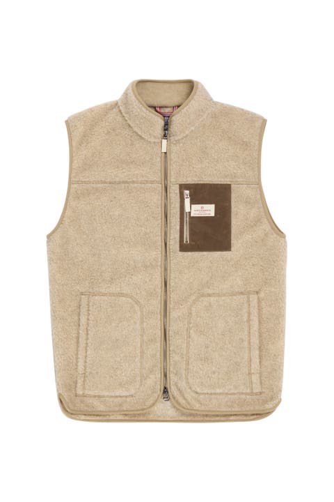 Heroes Wool Fleece Vest Mens