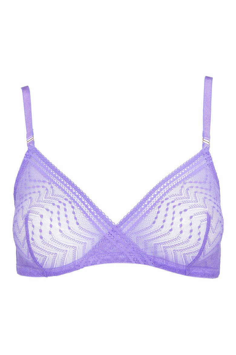 Eclantante Lace Bra, Alternate, color, PURPLE