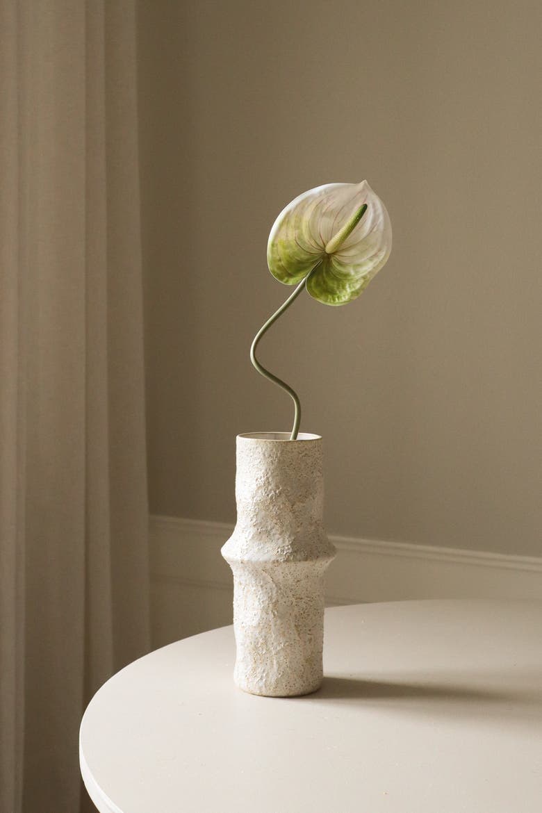 Light Green Anthurium Flower, Alternate, color, White