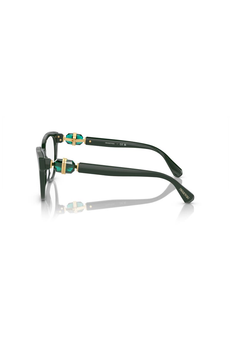 52mm Round optical glasses, Alternate, color, Green