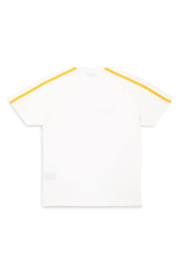 Soccer Stripe Cotton Graphic T-Shirt, Alternate, color, WHITE