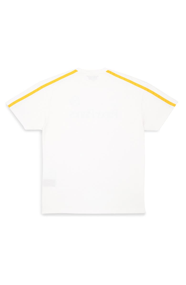 PAPER PLANES Soccer Stripe Cotton Graphic T-Shirt, Alternate, color, White