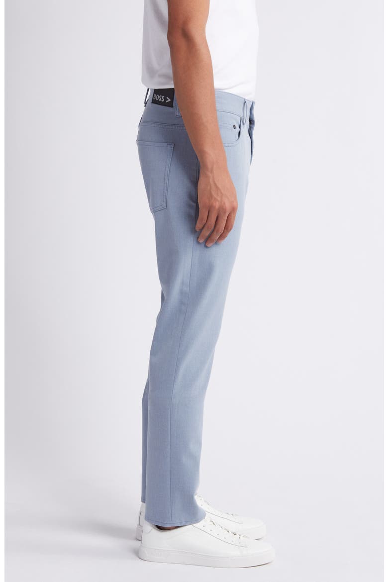 Delaware Slim Fit Five Pocket Pants, Alternate, color, LIGHT BLUE
