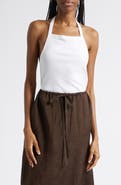 OSSOU Clovis Organic Cotton Halter Tank