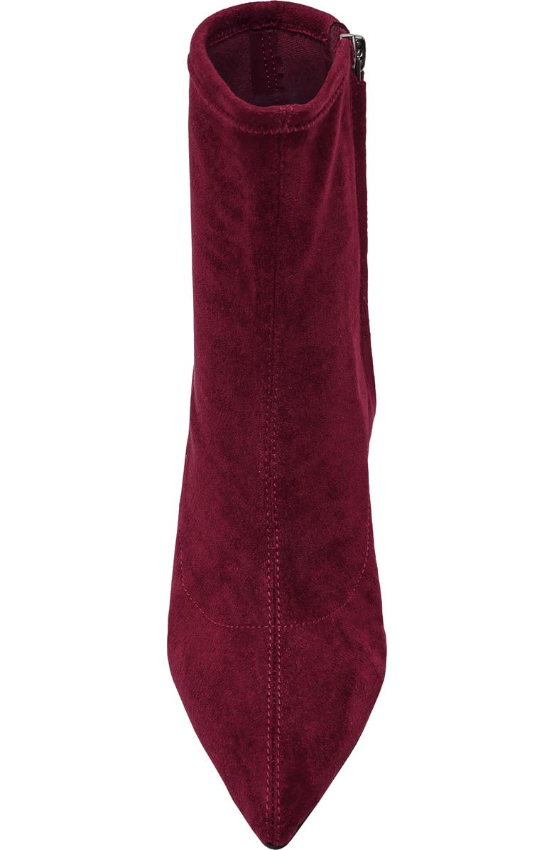 Anne Klein Reese Pointed Toe Boot, Alternate, color, Burgundy