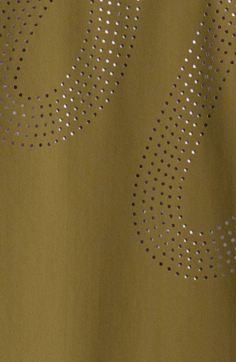 Malbon Golf Tour Divot Quarter-Zip Camouflage Jacket, Alternate, color, Bark Camo