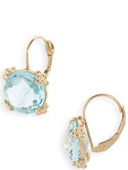 Anzie Dew Drop Blue Topaz Earrings