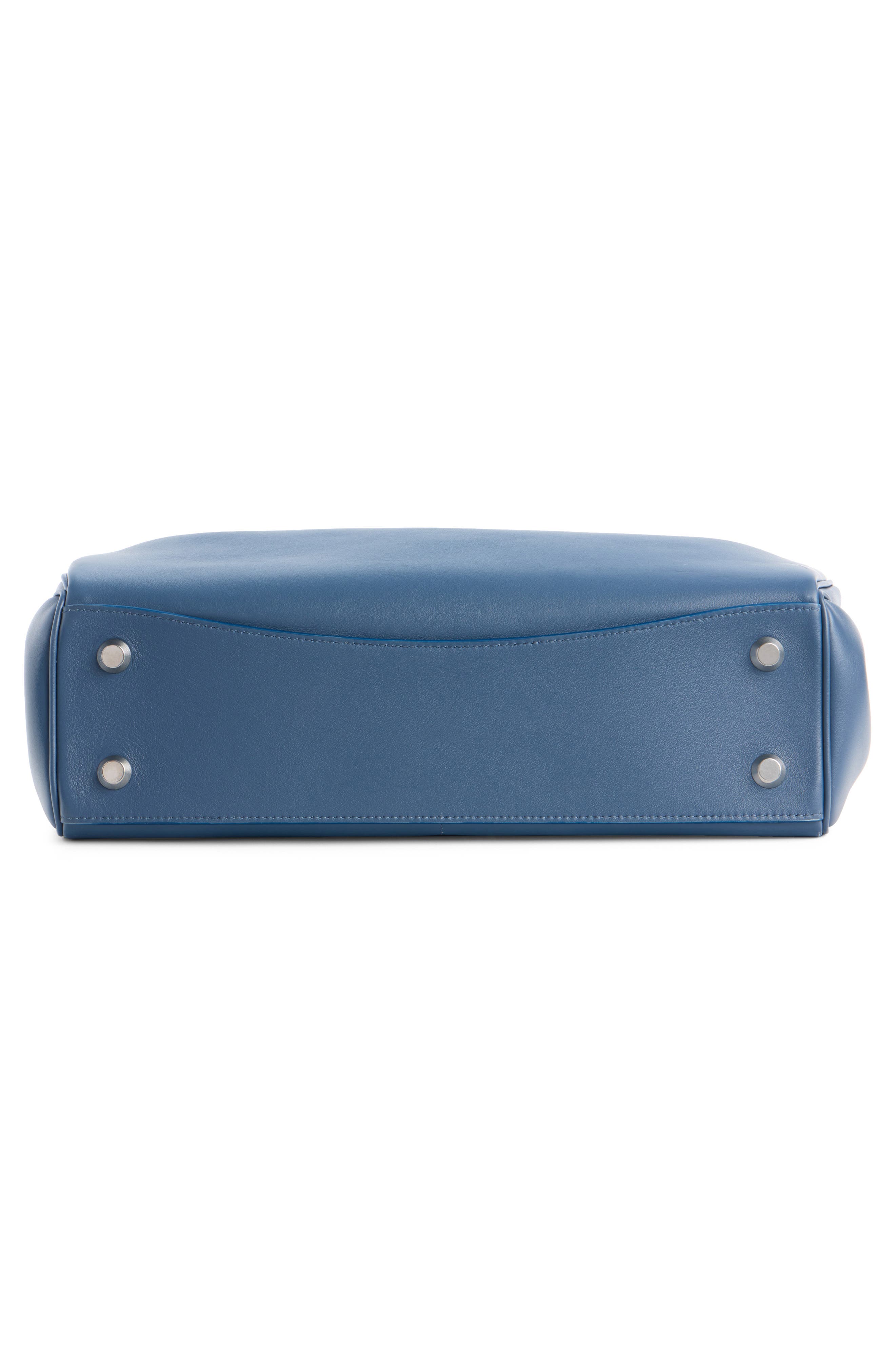 Medium Rodeo Leather Handbag, Alternate, color, 4243 FADED DARK BLUE