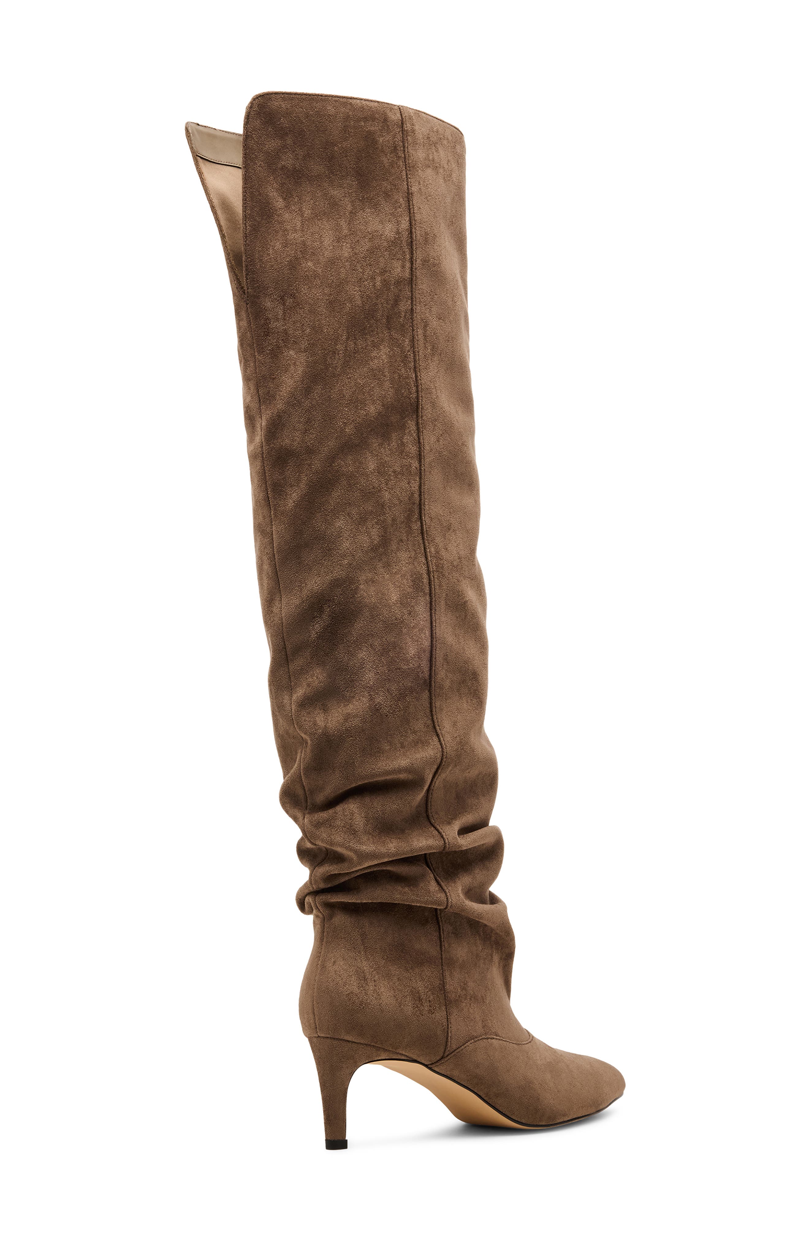 Stassi Over the Knee Boot, Alternate, color, ASH FABRIC