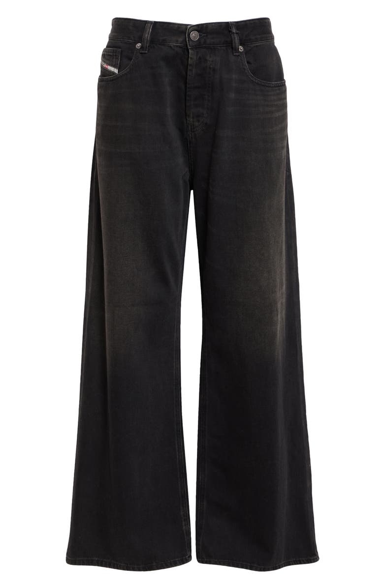 DIESEL<sup>®</sup> 1996 D-Sire Low Rise Wide Leg Jeans, Alternate, color, Black