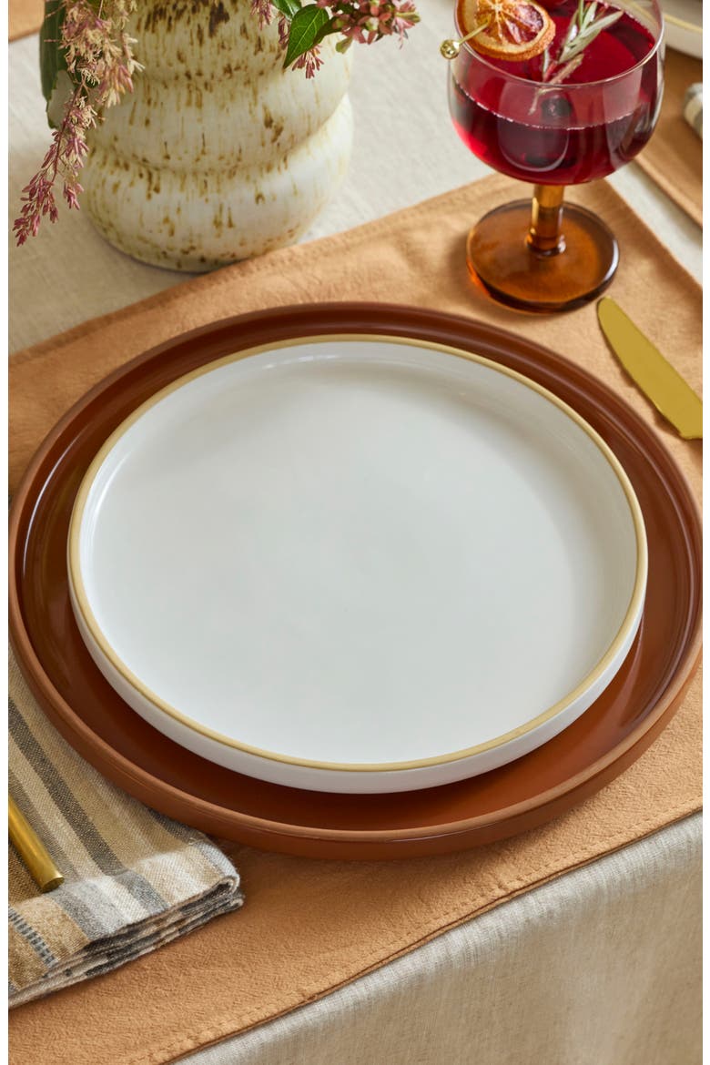 Set of 4 Salad Plates, Alternate, color, STEAM