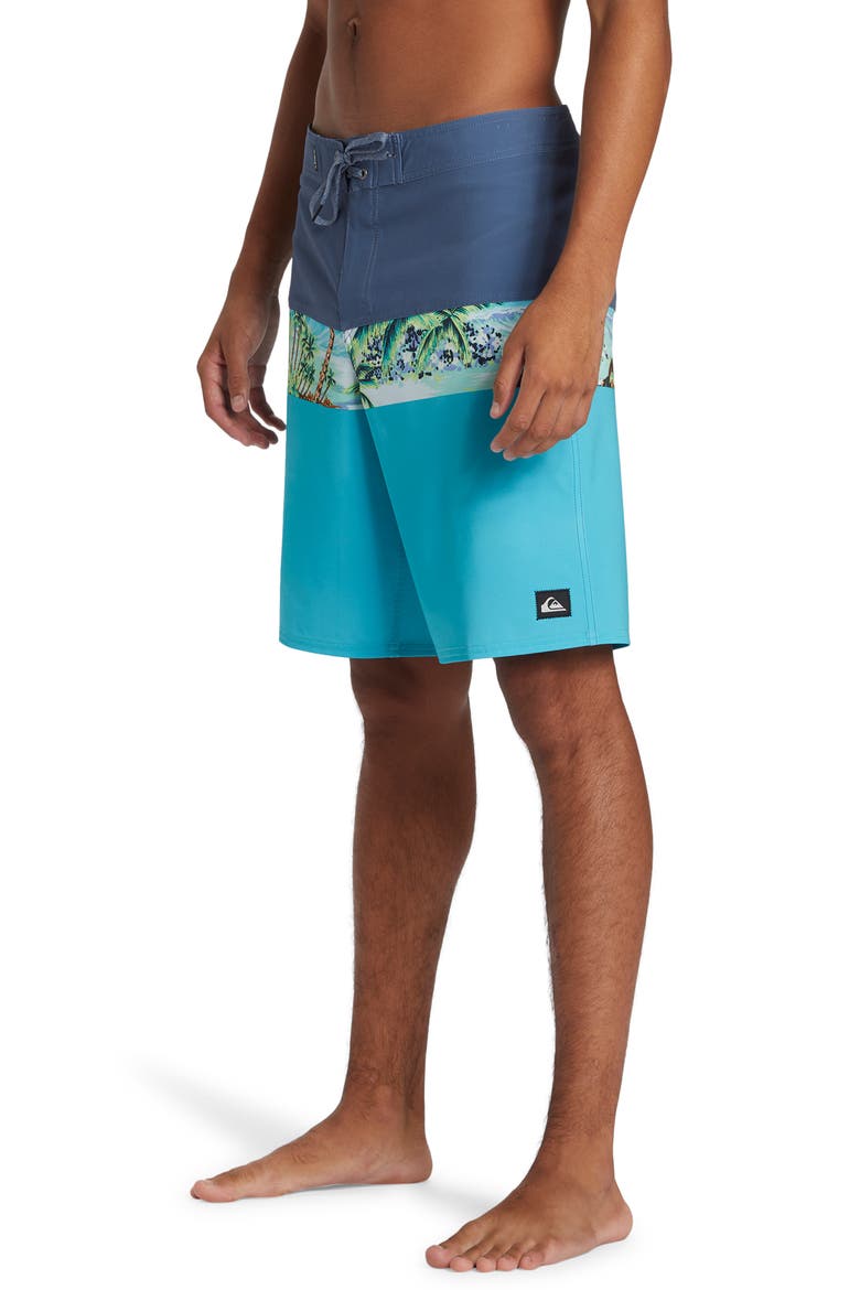 Surfsilk Panel 20 Board Shorts, Alternate, color, MAUI BLUE
