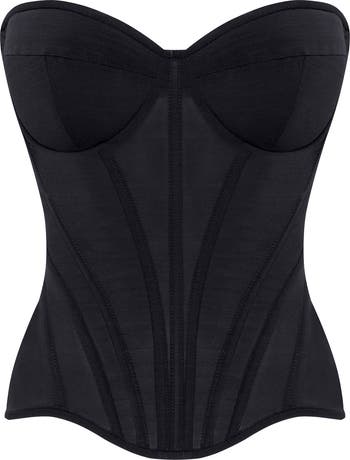 Chalice Mesh & Lace Bustier
