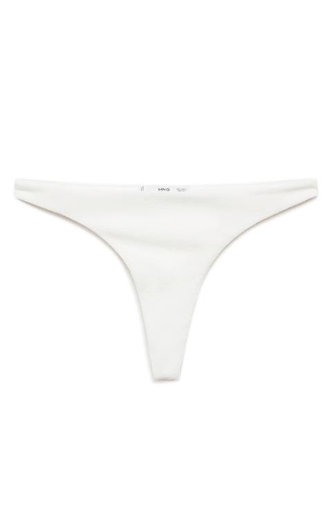 Brazilian Textured Bikini Bottoms