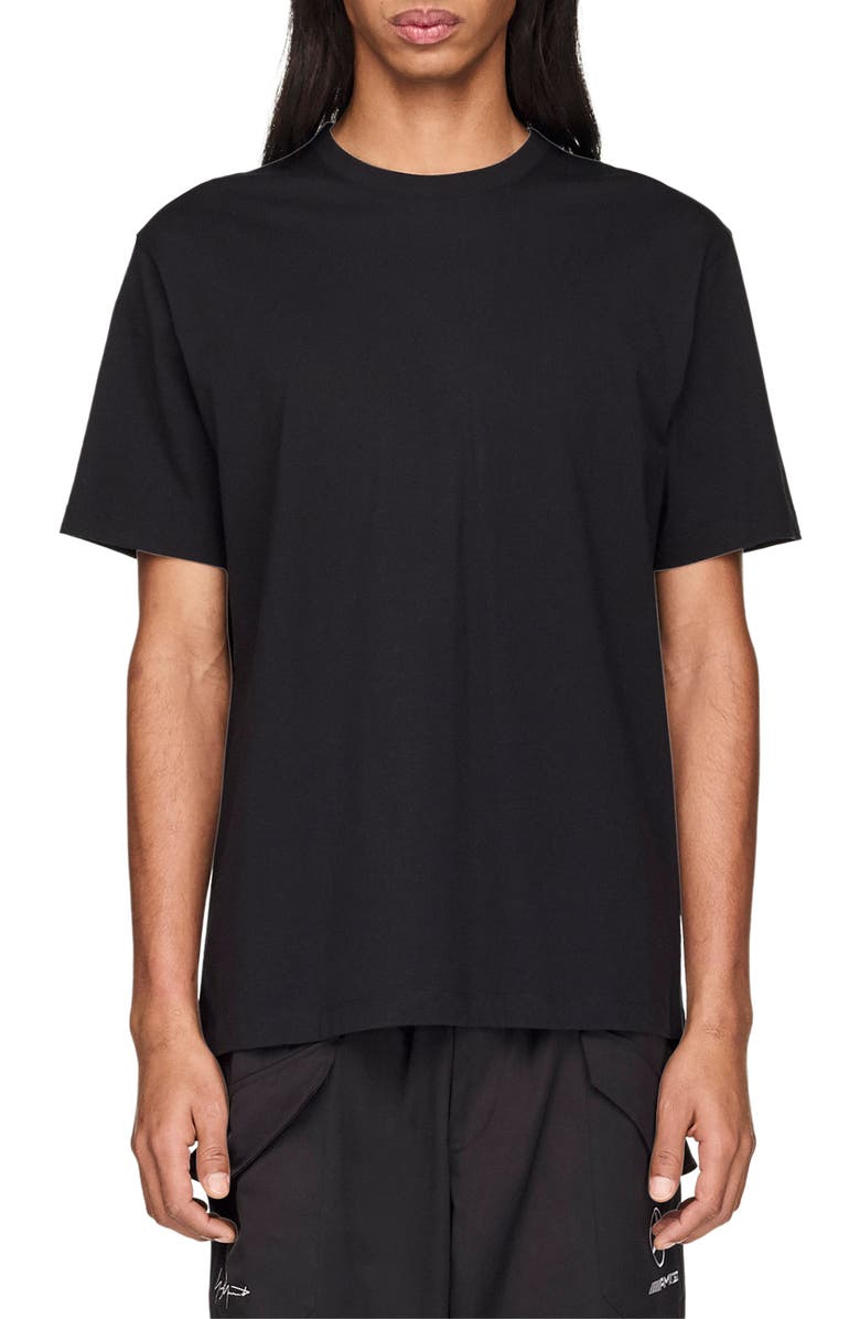 Y-3 F1 Logo Cotton Graphic T-Shirt, Main, color, 