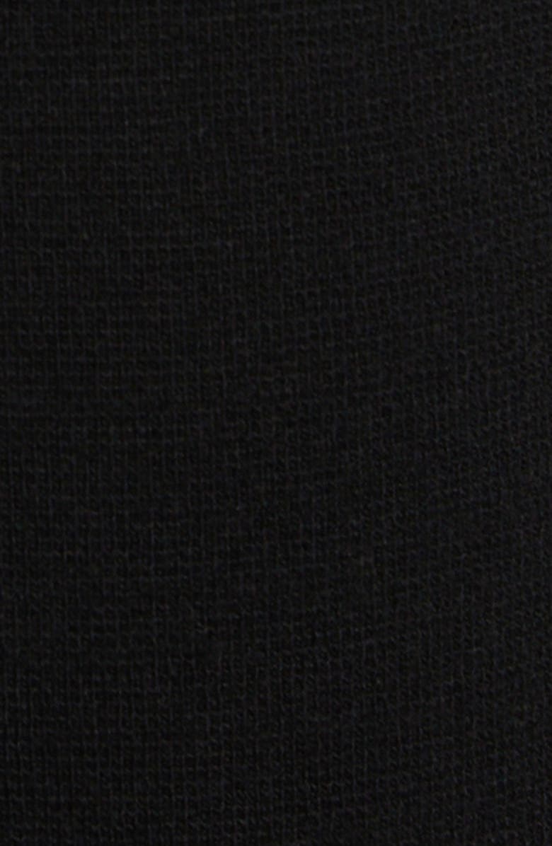 TOM FORD Wool Blend Crepe & Leather Pencil Skirt, Alternate, color,