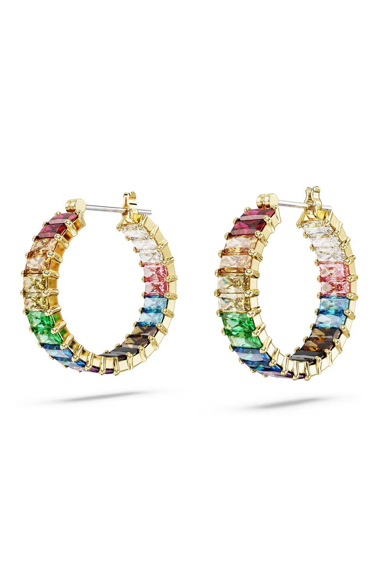 Matrix Pride Hoop Earrings, Alternate, color, MULTICOLORED