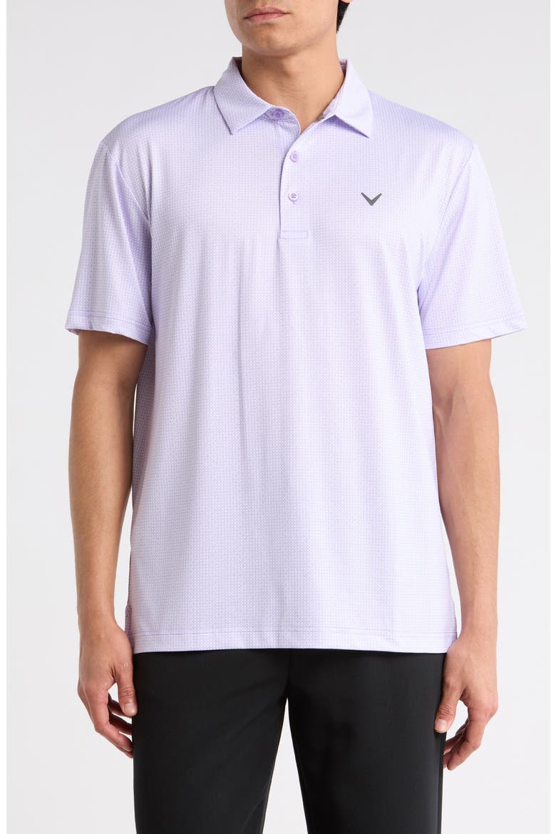Foulard Geometric Golf Polo, Main, color, SAND VERBANA