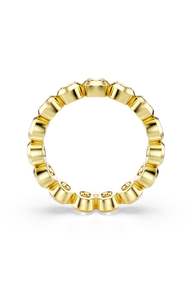Swarovski Imber Crystal Eternity Ring, Alternate, color, White/ Gold