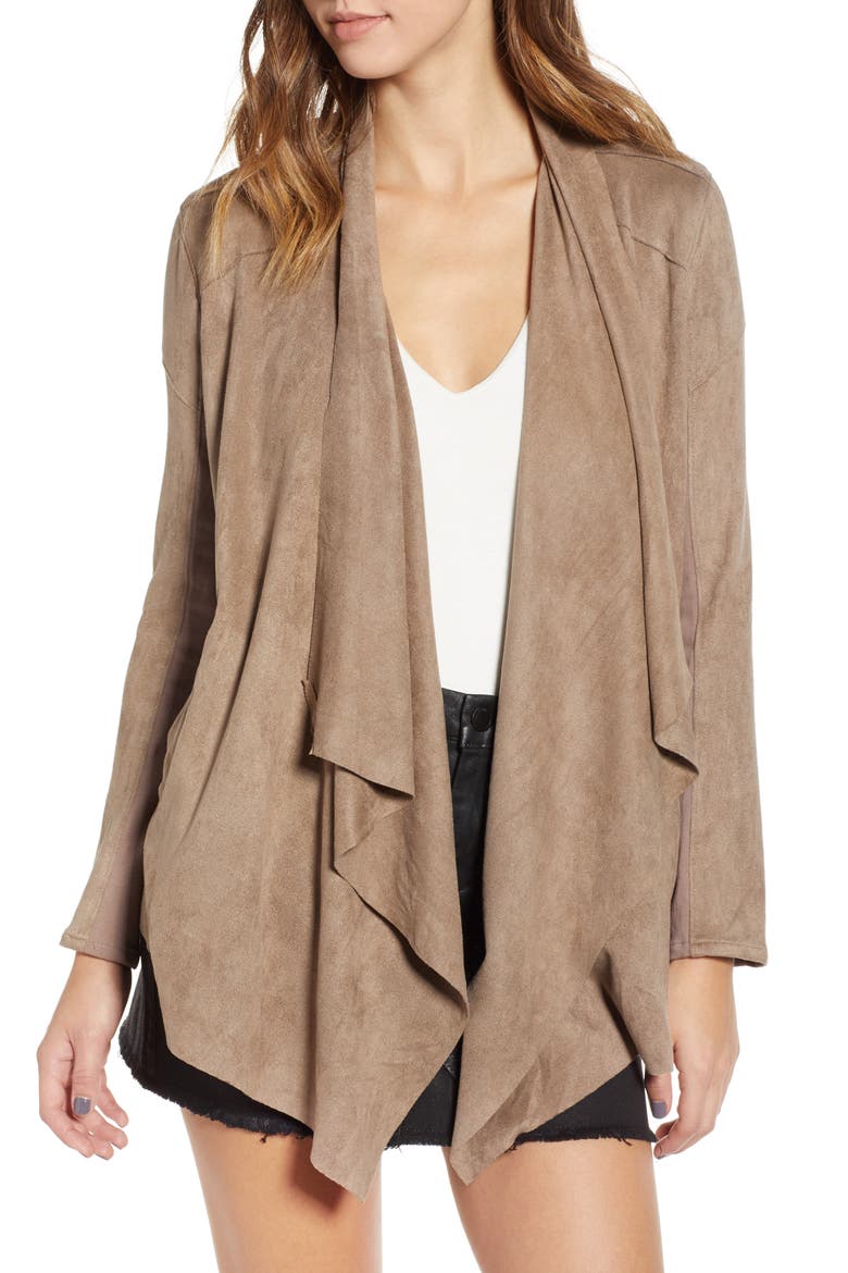 Cloud Nine Drape Jacket, Main, color, MT RUSHMORE