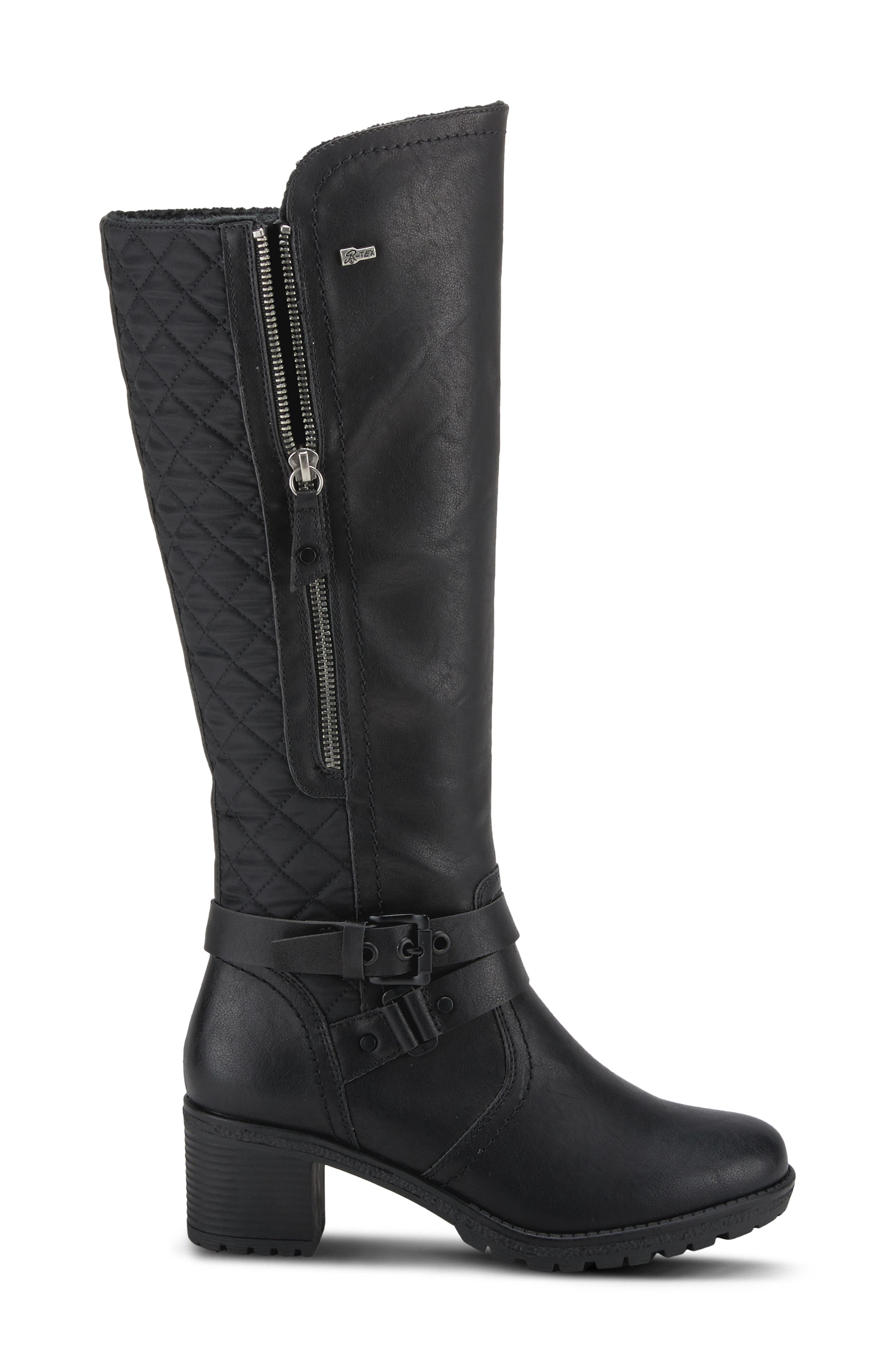 Spring Step Selela Water Resistant Faux Fur Lined Knee High Boot, Alternate, color, 