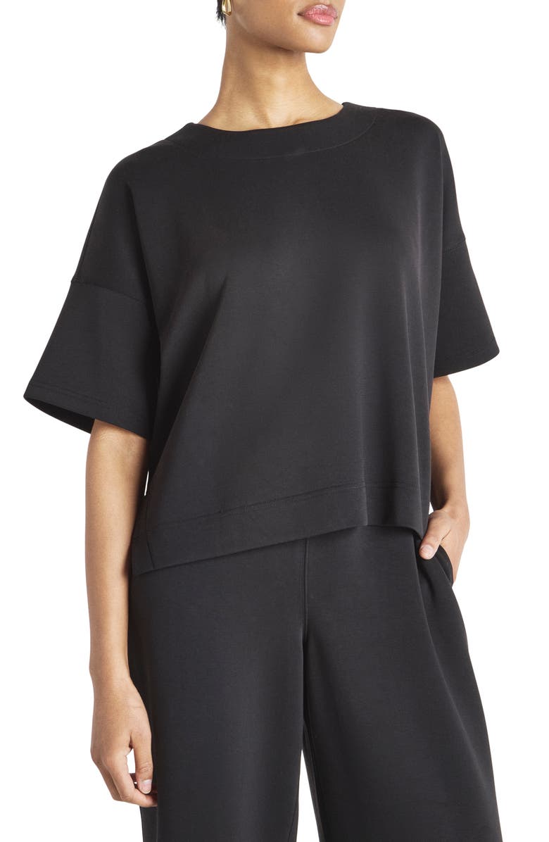 Splendid x Cella Jane Scuba Knit Top, Main, color, 