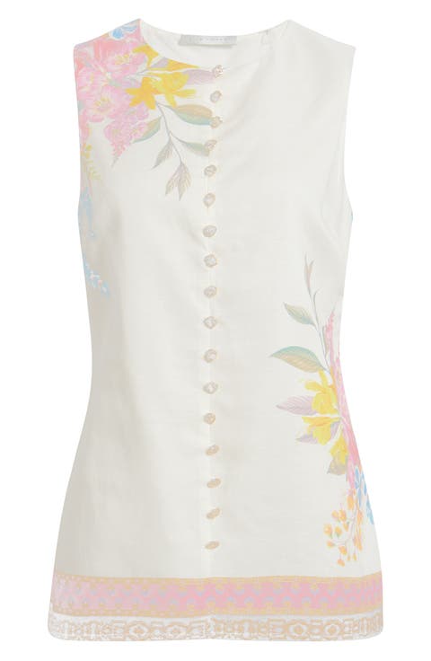 The Annalise Linen Blouse