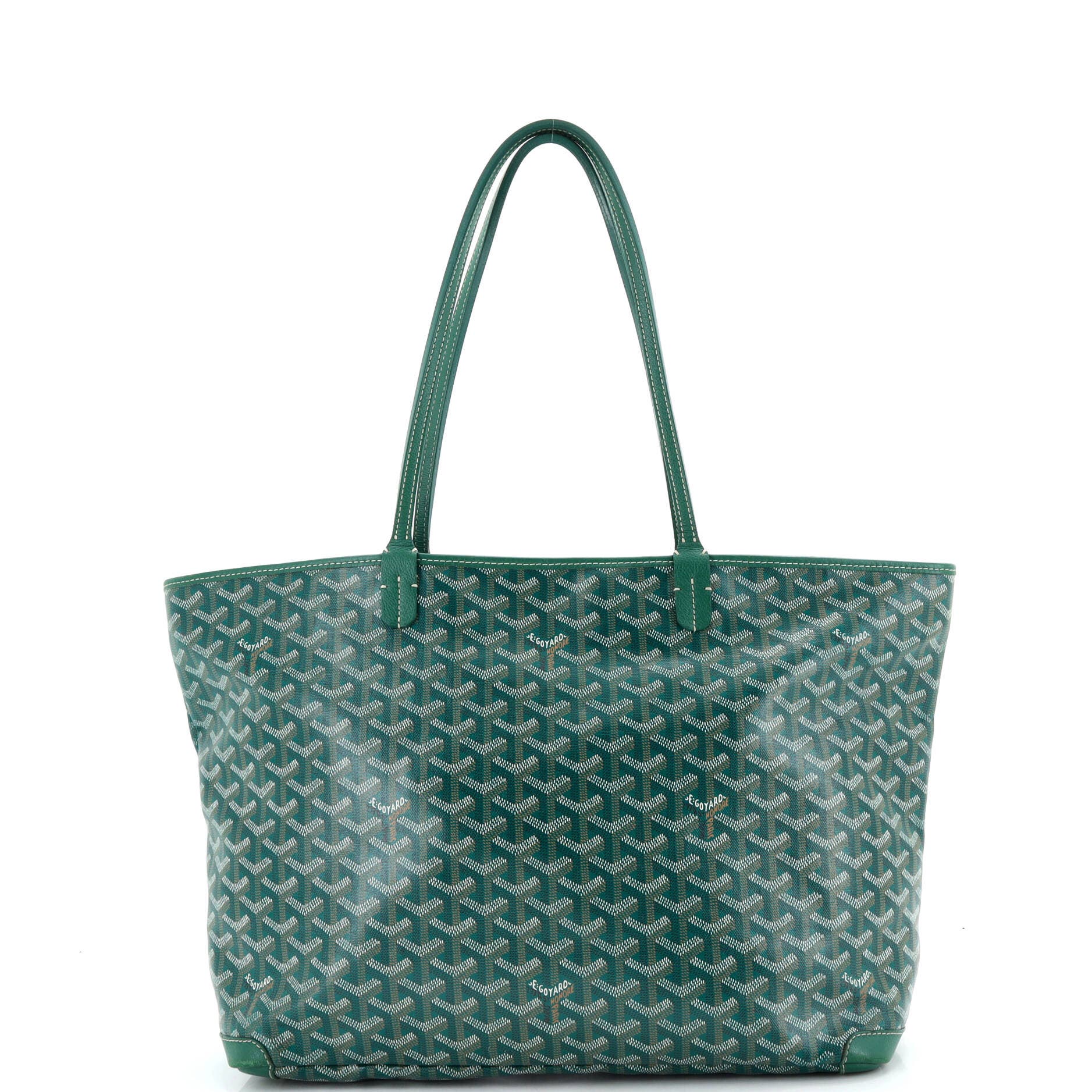 Artois Tote Coated Canvas MM, Main, color, Green