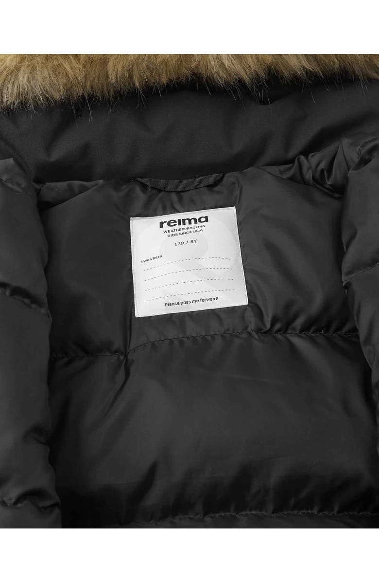 Reima Tec down jacket, Serkkula, Alternate, color, Black