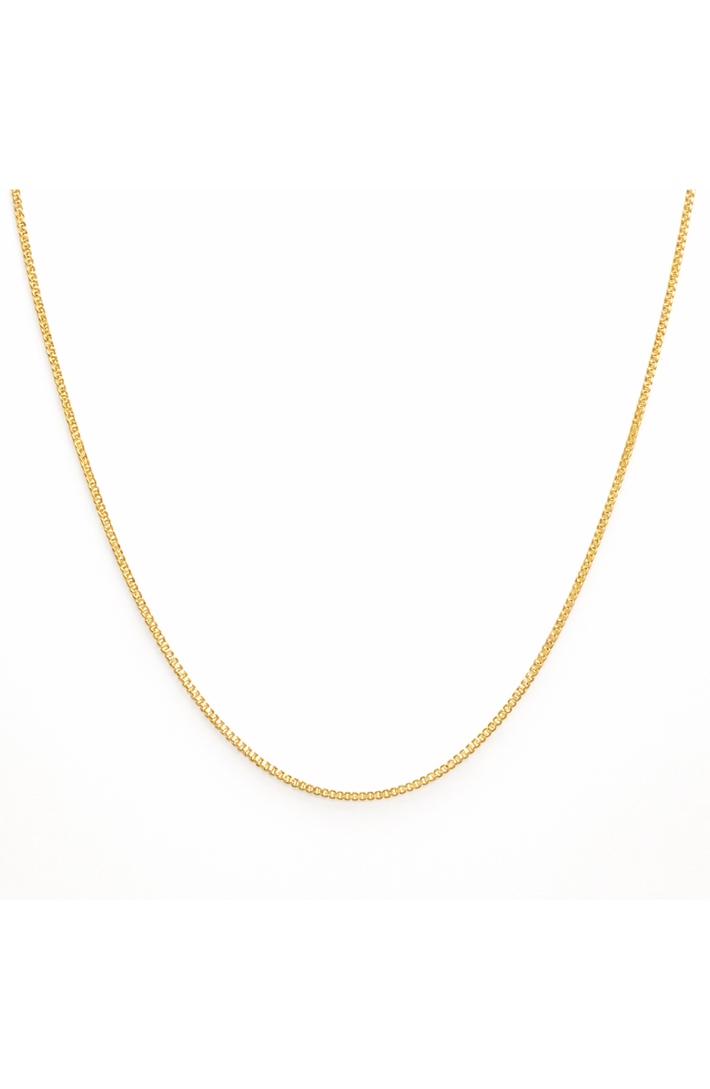 Donatello Gian Sterling Silver Gold Plated Pendant Necklace, Main, color, Gold