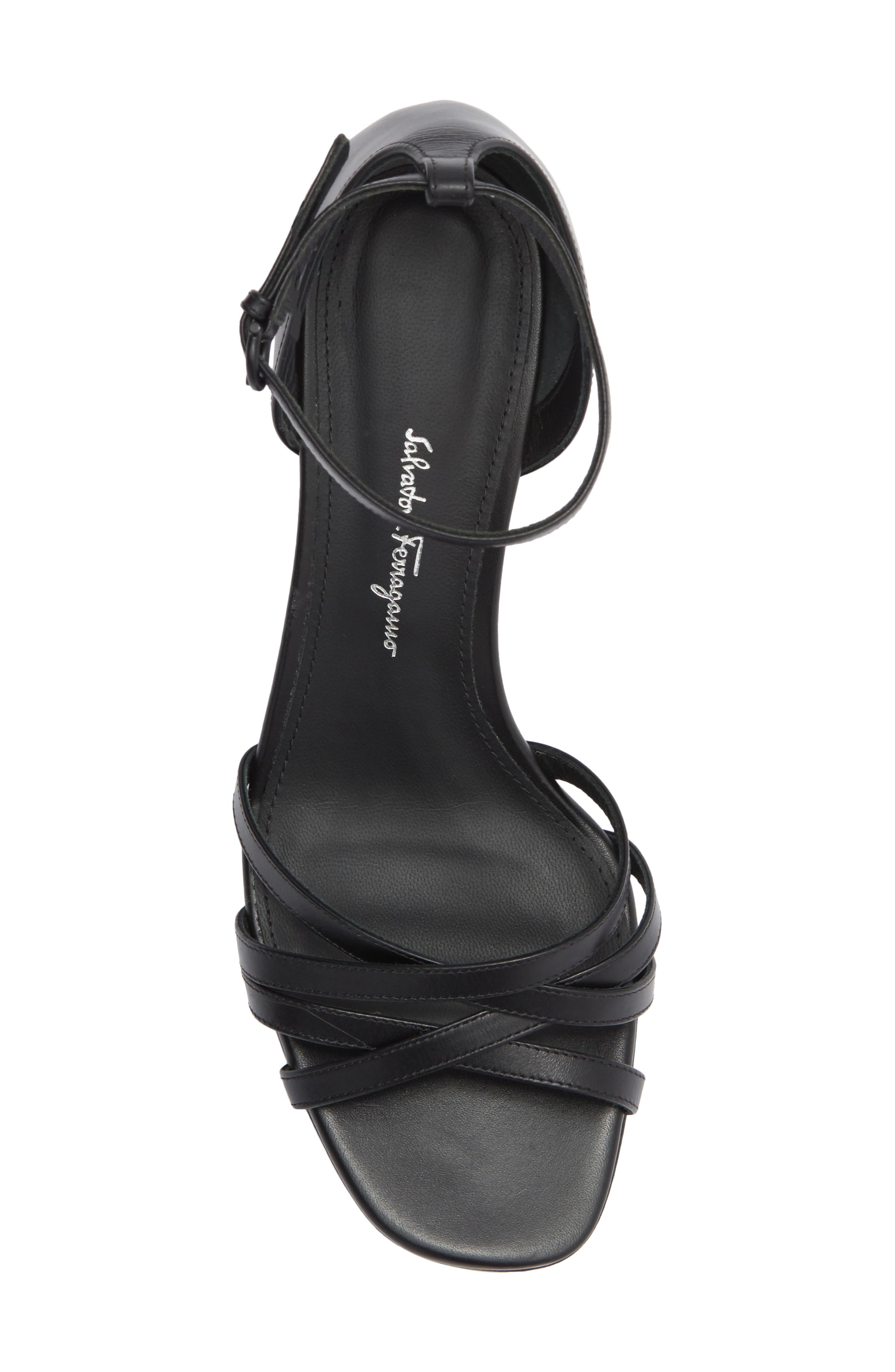 FERRAGAMO Floral 55 Sandal, Alternate, color, 