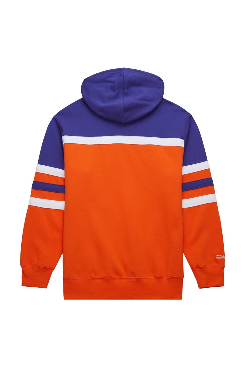 Men's Mitchell & Ness Orange/Purple Phoenix Suns Head Coach Pullover Hoodie, Alternate, color, Orange