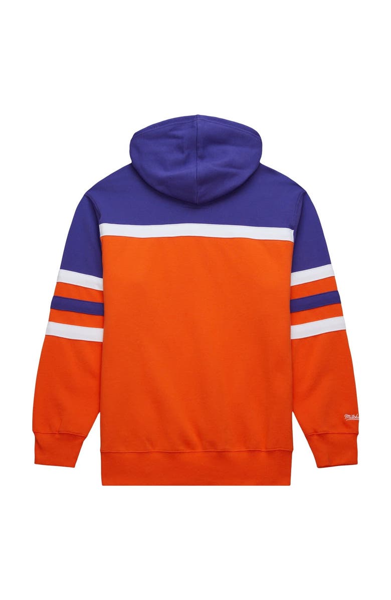 Mitchell & Ness Men's Mitchell & Ness Orange/Purple Phoenix Suns Head Coach Pullover Hoodie, Alternate, color, Orange