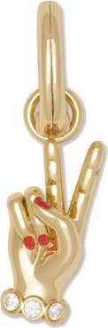 Ramy Brook Peace Sign Charm