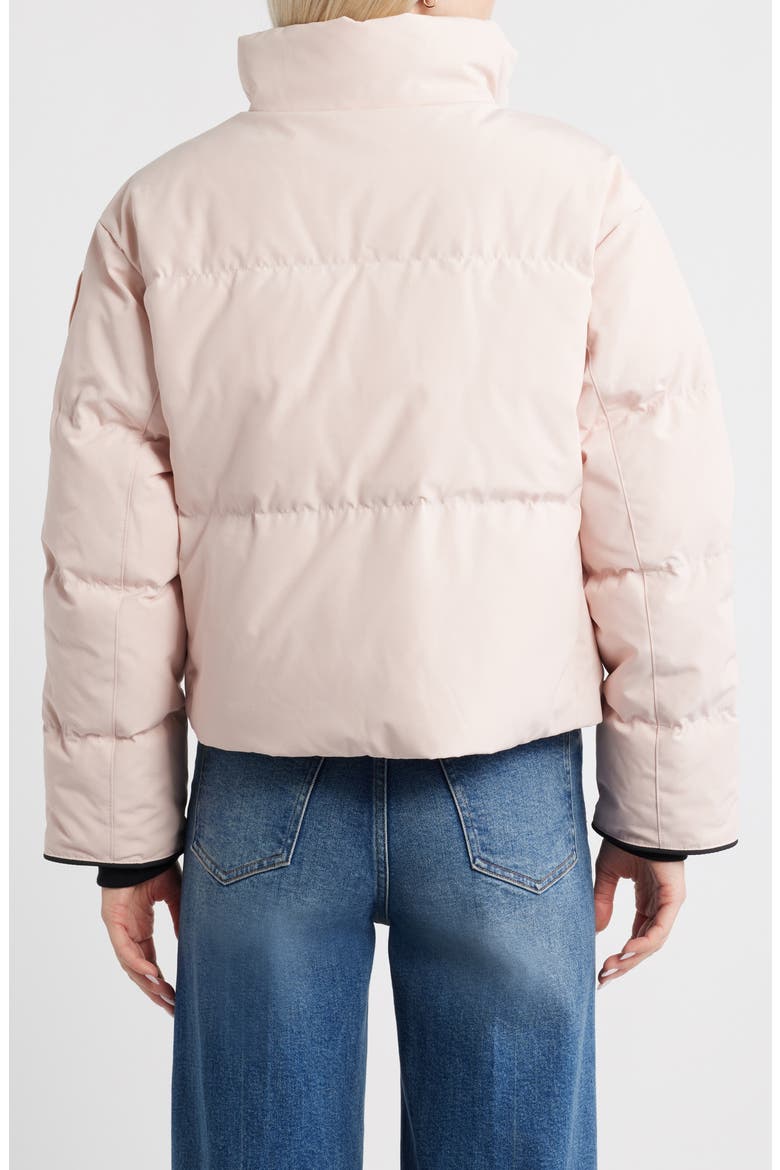 Grandview Black Label Cropped Puffer Jacket, Alternate, color, VINTAGE ROSE