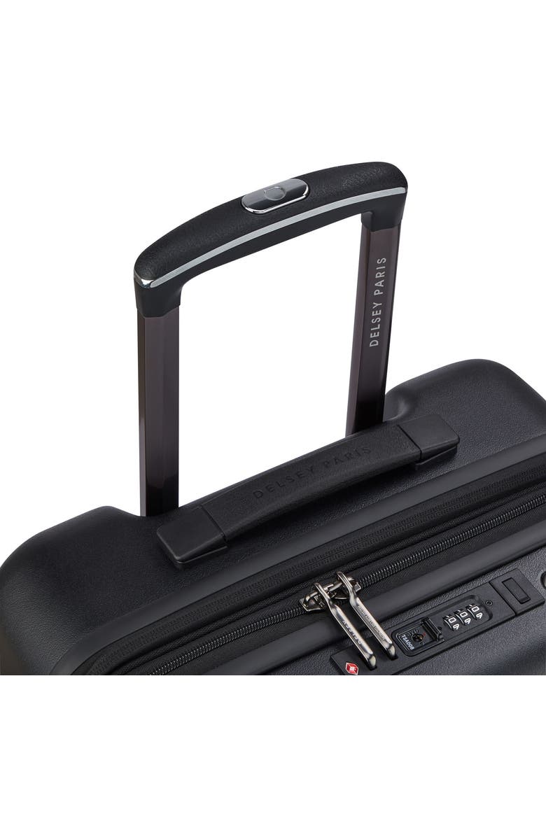 Delsey Paris Cadence 20" Expandable Carry-On, Alternate, color, Deep Black
