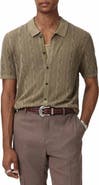 John Varvatos Emil Pointelle Short Sleeve Caridgan