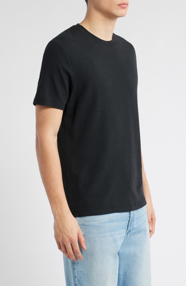 NN07 Clive Cotton Blend T-Shirt, Alternate, color, Black