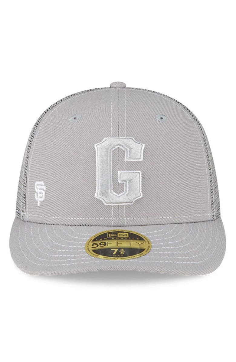New Era Men's New Era  Gray San Francisco Giants 2023 On-Field Batting Practice Low Profile 59FIFTY Fitted Hat, Alternate, color, 
