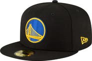 New Era Men's New Era Black Golden State Warriors 59FIFTY Fitted Hat