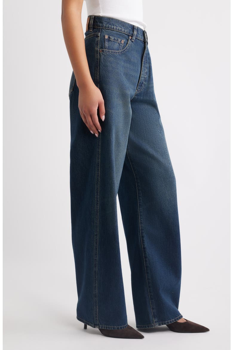 Taylor Relaxed Barrel High Rise HIGHLUXE™ Jeans, Alternate, color, KENSINGTON