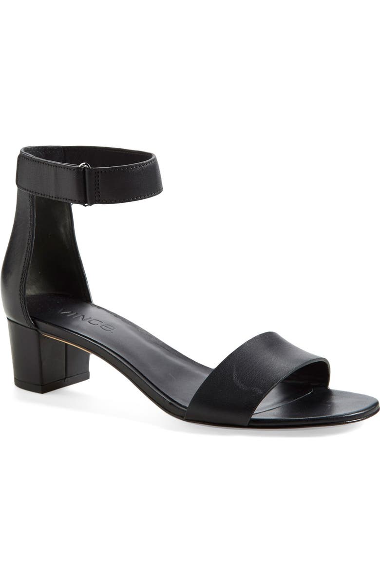 Vince 'Rita' Leather Ankle Strap Sandal, Main, color,