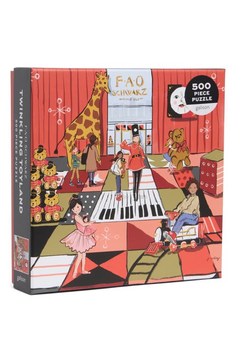 Kids' FAO Schwarz Twinkling Toyland 500-Piece Puzzle
