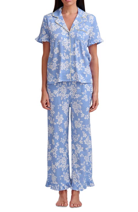 Ruffle Trim Pajamas