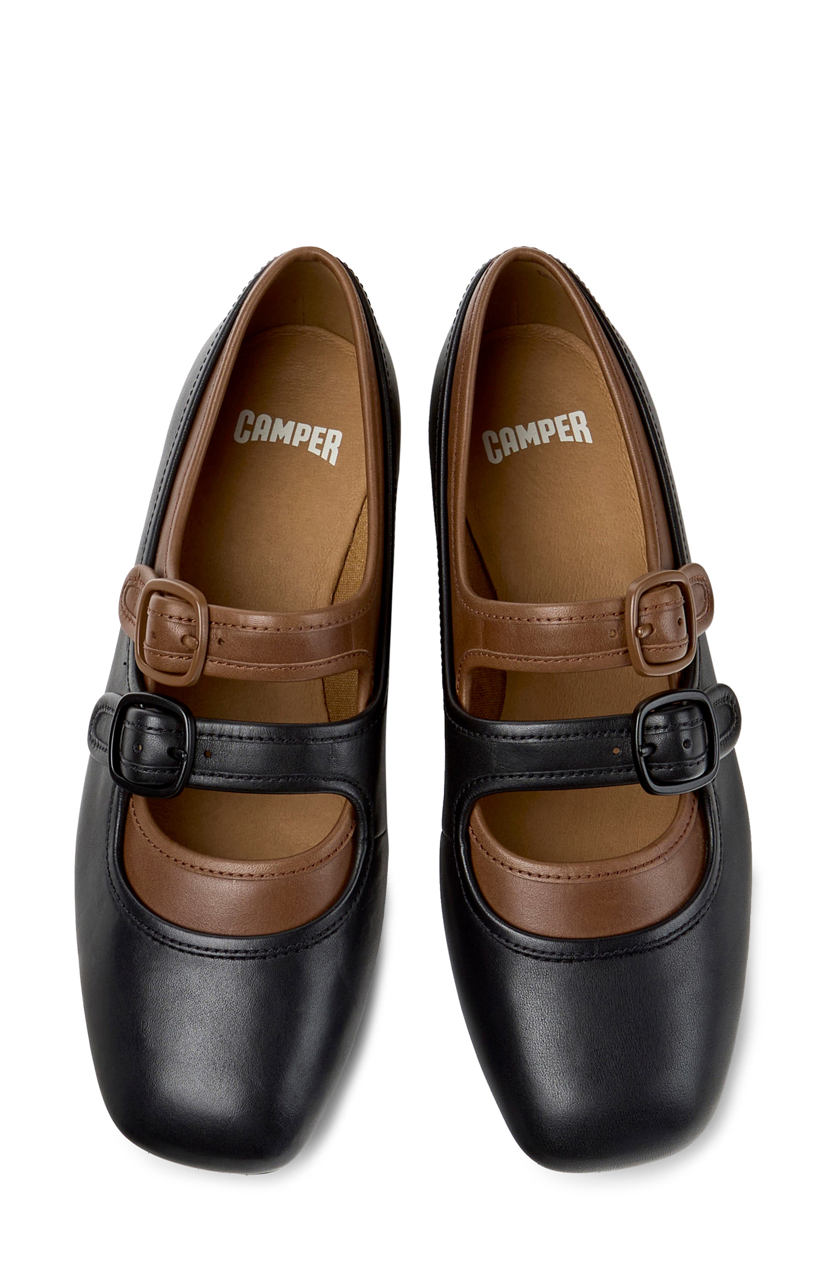 Casi Myra Mary Jane Flat, Alternate, color, BLACK