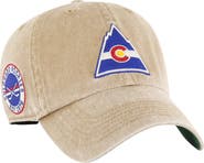 '47 Men's '47 Khaki CO Rockies Vintage Hockey Earldor Clean Up Adjustable Hat