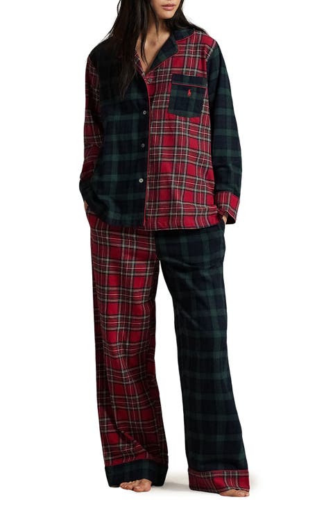 Madison Plaid Cotton Pajamas