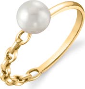 The Pearl Source Akoya Pearl Daphne Ring